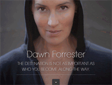 Tablet Screenshot of dawnforrester.com